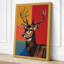 Geometric Deer Pop Art - Wrapped Canvas-900251441-900251453