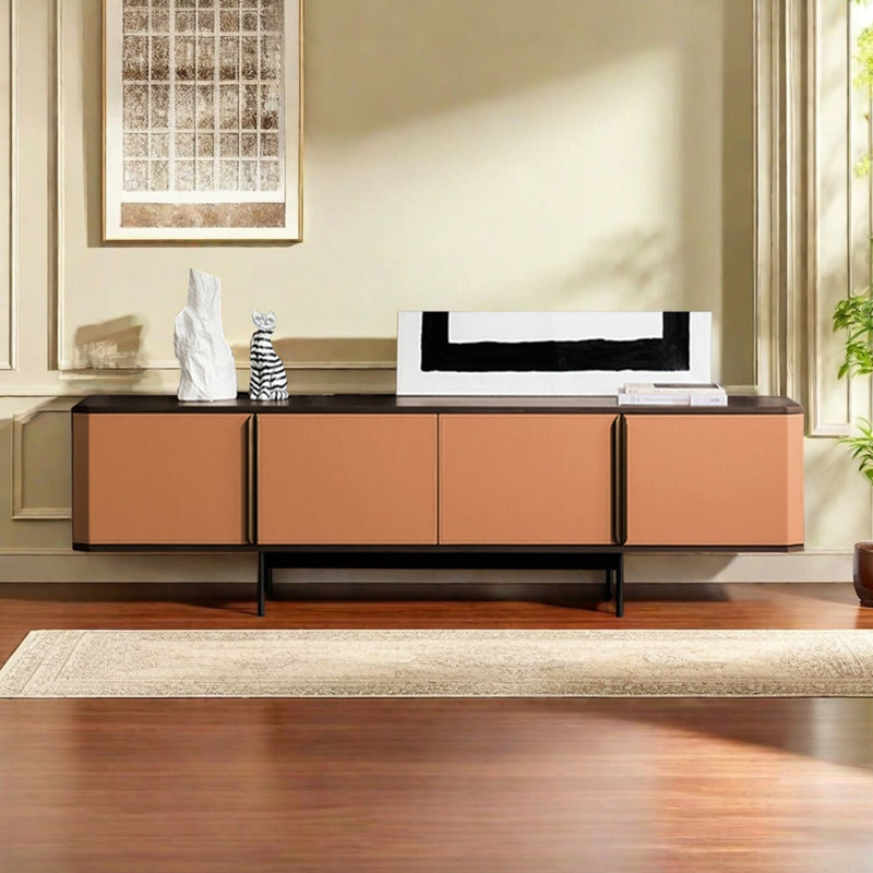 Carballo, Orange/brun, H 19,68 po x L 78,74 po x l 15,75 po