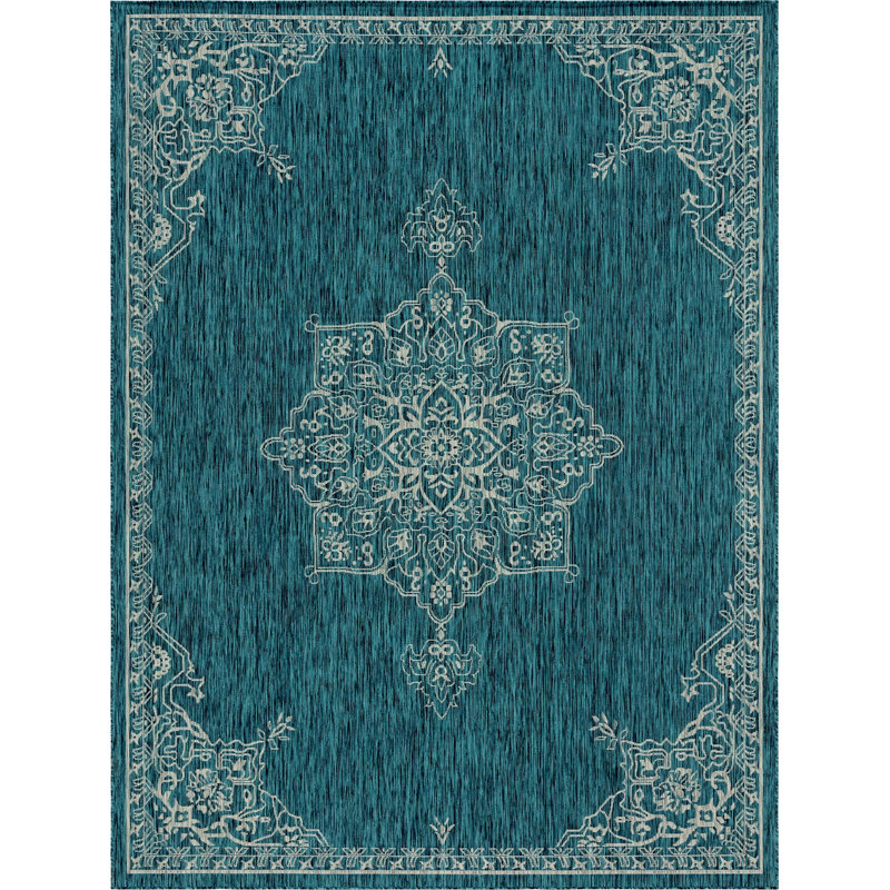 Tapis extérieur vert foncé, Rectangle 9 pi x 12 pi