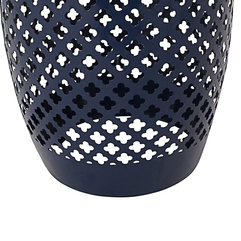 Table d'appoint ronde 12,32 po Davant, Bleu très foncé