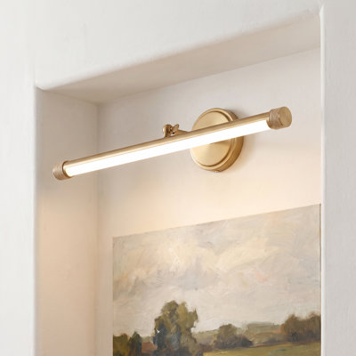 Applique murale 24 "à DEL câblée, 3000K, angle d'éclairage réglable