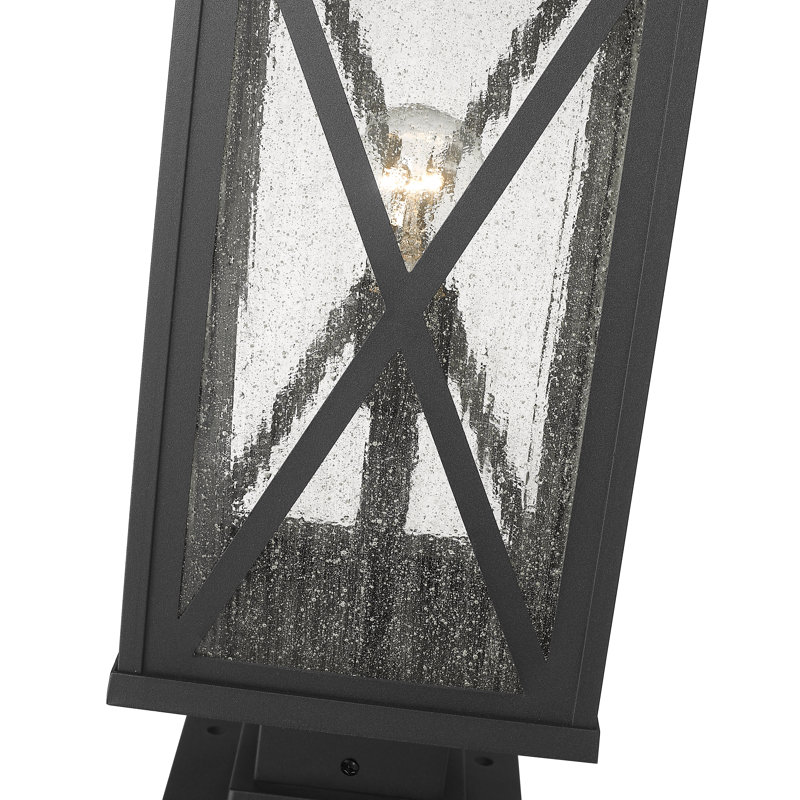 Luminaire suspendu à 1 lumière Thorpe, H 21,25 po x l 9,5 po x P 9,5 po