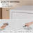 85.8'' H X 14.9'' W Kitchen Pantry With Bookcases
