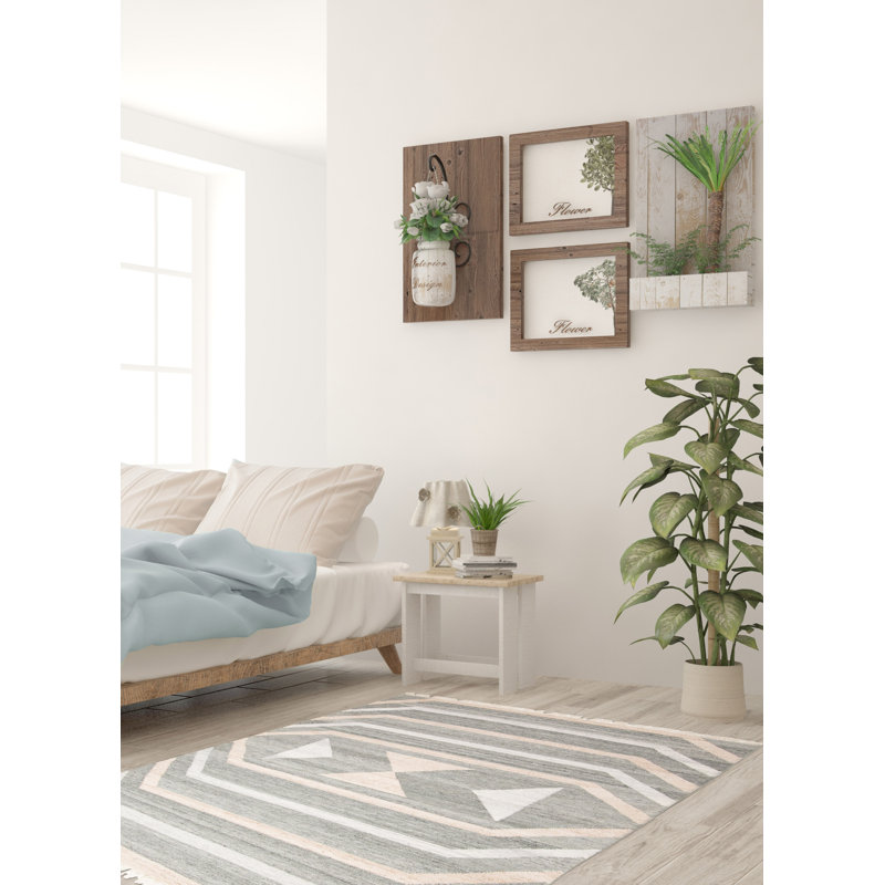 Ankara FW Grey Kilim 5'5" x 7'10"