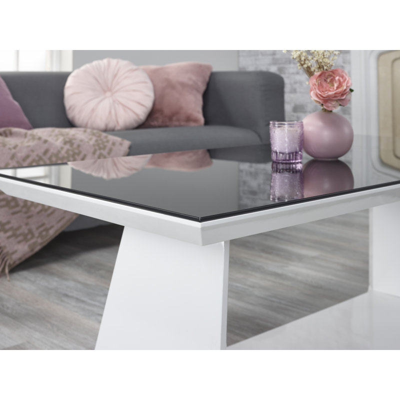 Axal 120cm Glass Top Console Table