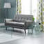 Brendon Glass Top Sled Nesting Tables