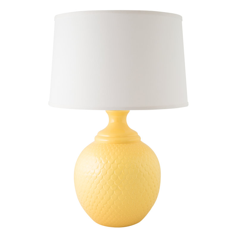 Lampe de table 27 po Erma, Paille brillant