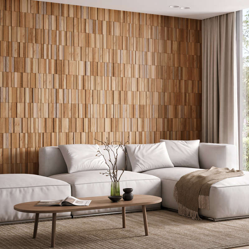 36 cm Wall Paneling in Natural (18-pack)