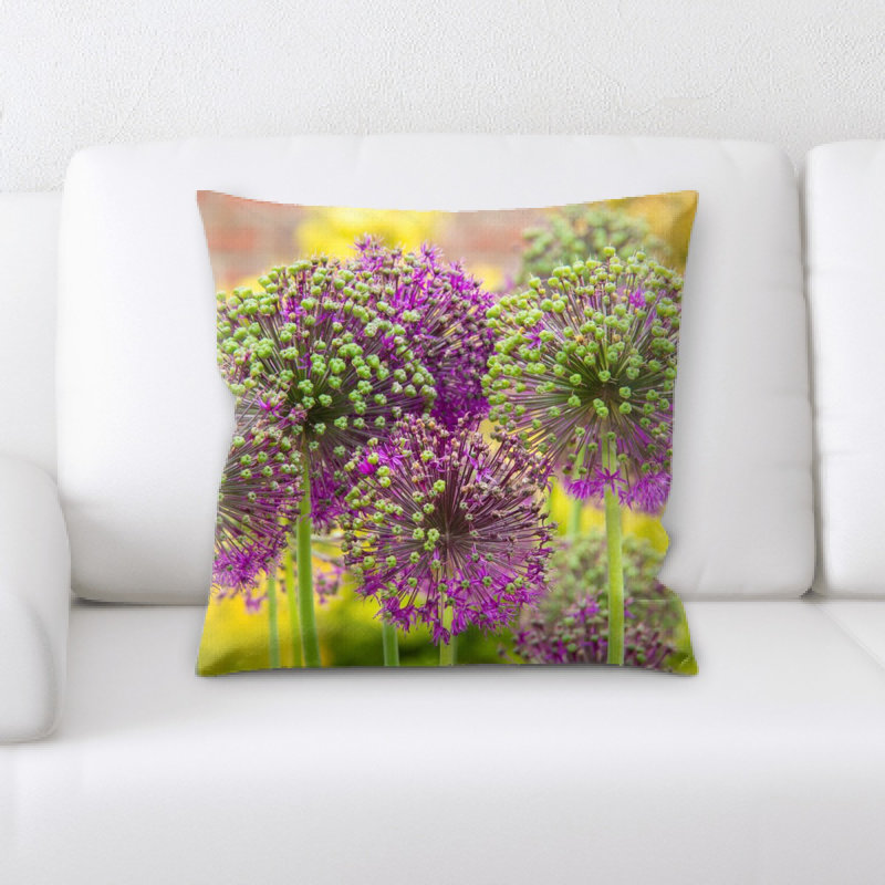 Microsuede Throw Pillow