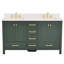 Meuble-lavabo double 60 po avec plateau en pierre reconstituée Gollehur-1952877230-1952877231