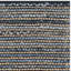 Tapis bleu en coton / jute tissé à la main à rayures Doleman-2117637360