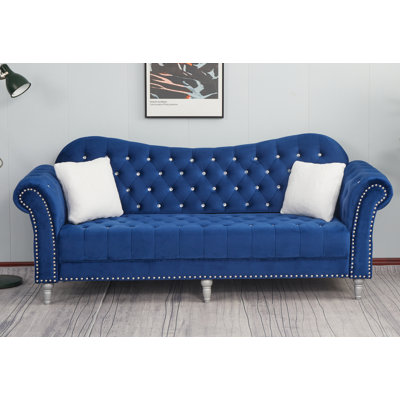 Jarvous Velvet Sofa