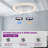 Makaiyla Smart RGB Ceiling Fan Light, 16 Million Colours, Remote/APP Control for Bedroom-242779426-238316801