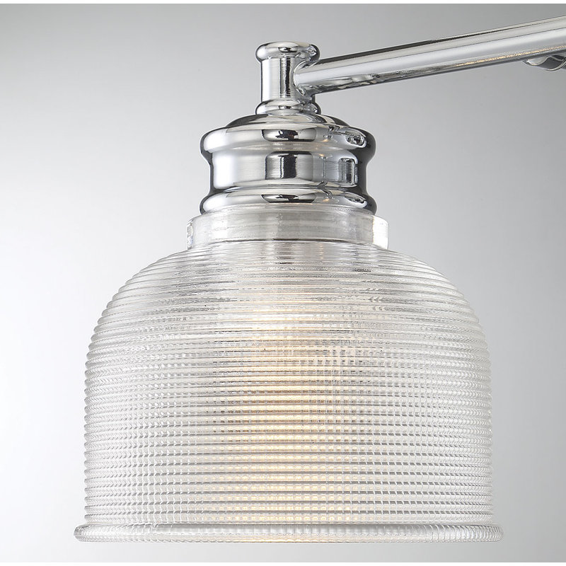 Luminaire suspendu en chrome 4 lumières Meridian, Chrome