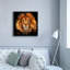 "Epic Graffiti" Lion Portrait "par Kajenna, art mural sur toile, 37 po x 37 po