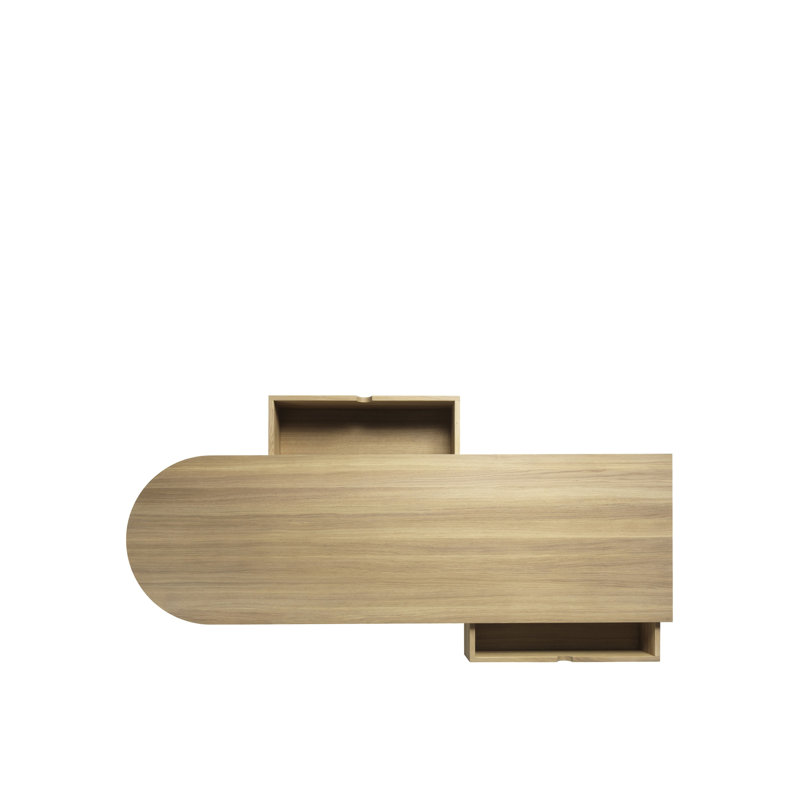 F24 Solid Wood Storage Bench, 15.75" H x 57.09" W x 17.72" D