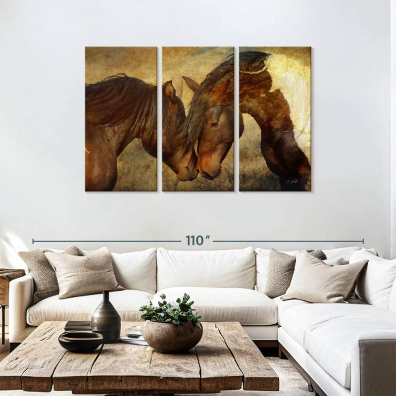 Brampt Best Friends, 48" H x 74" W