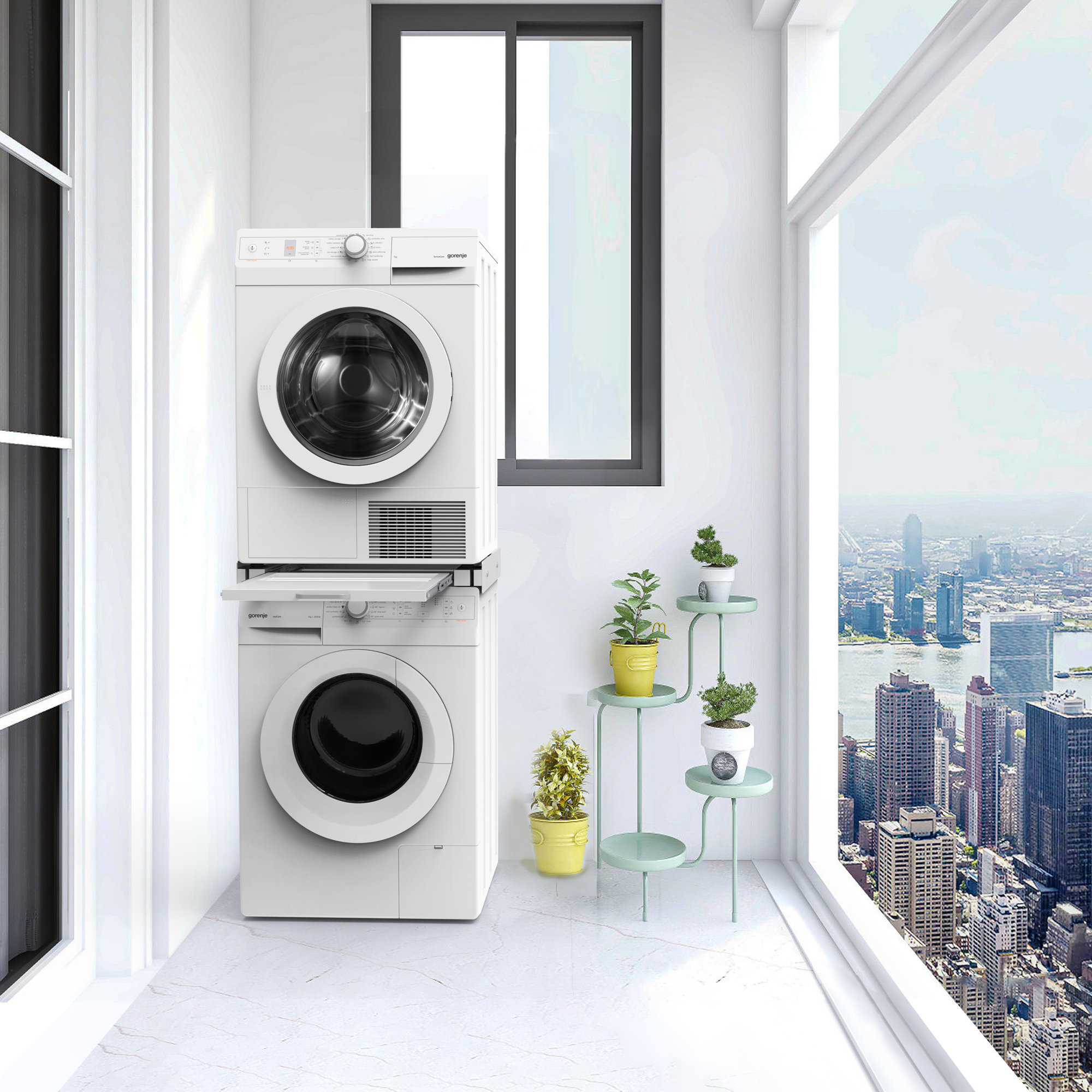 Nisorpa Washer Dryer Stack Kit Wayfair Canada