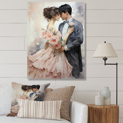 Couple de mariage - promesses délicates