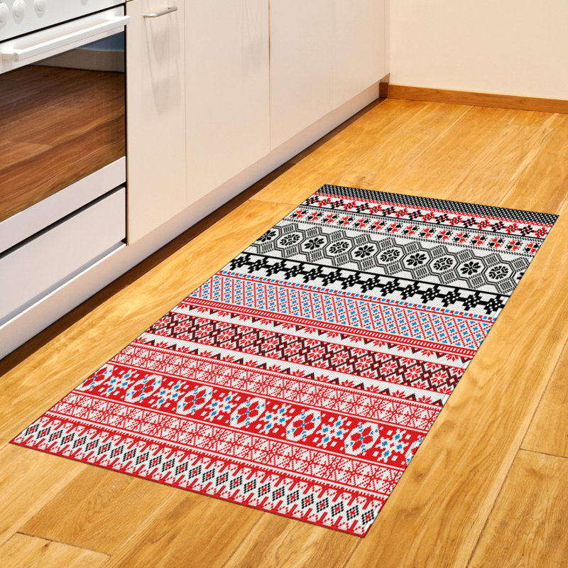 Vintage High Density Long Fiber Poly Threads Decorative Area Rug Carpet, Rectangle 2'7" x 5'