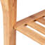 Banc de douche en bambou l 19 po Jarimannos