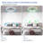 Modern Acrylic Flush Mount Ceiling Fan, Dimmable LED Chandelier, 6-Speed Quiet Motor with Remote Control