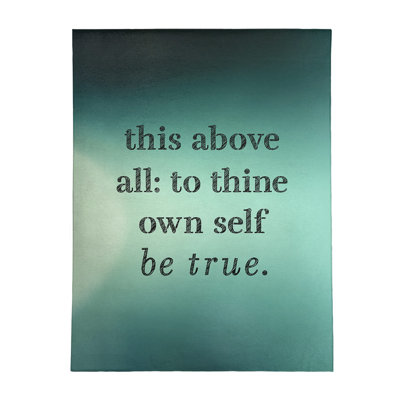 Quotes Chenille Indoor Rug