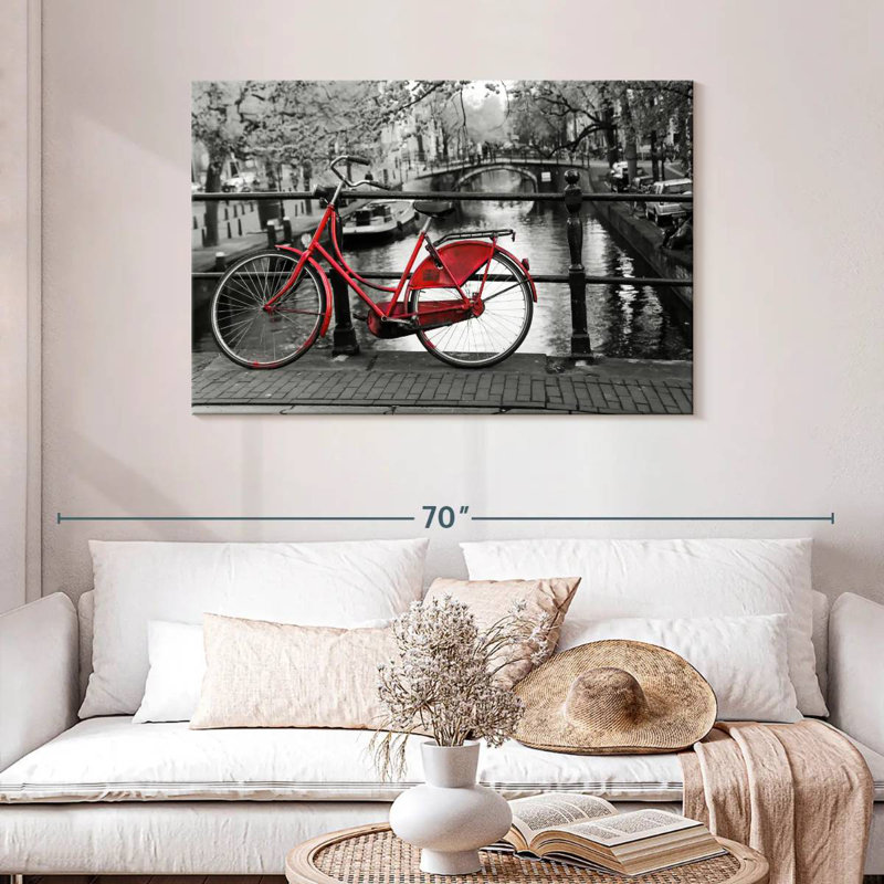 Vélo Mehar Red Amsterdam, H 30 po x l 45 po