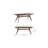 Ryelynn Walnut Solid Wood Dining Table