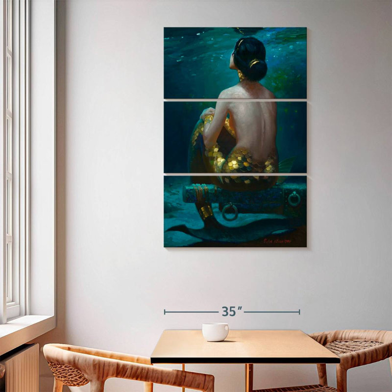 Kelan Shimmering Dreams, 65" H x 42" W