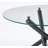 Round Dining Table with metal leg and tempered glass,Modern Space Saving Kitchen Table for Living Room-1348651726-1345523671