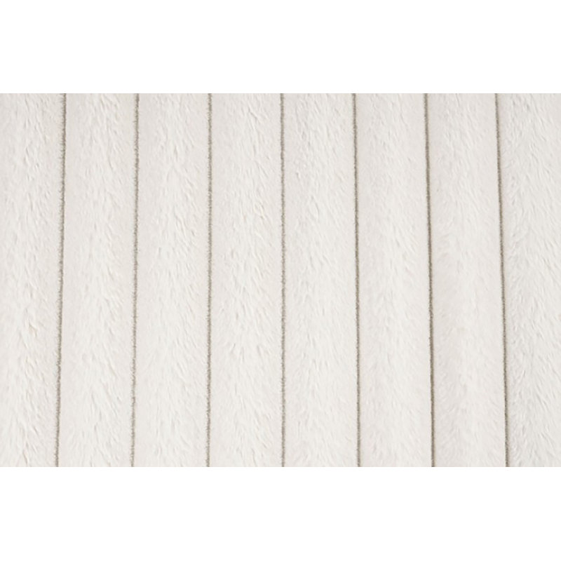 Canapé double Tadley, Chenille blanche