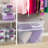 Sterilite Plastic Storage Containers with Latching Lids, Clear