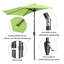 Parasol de marché 113,88 po Braesen-136591376-233937887