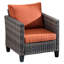 Chaise de patio avec coussin Grano-499905139