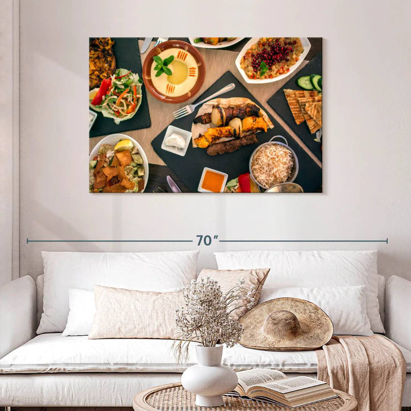 Cuisine libanaise Yarlin, H 30 po x l 45 po