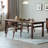 Walnut Solid Wood Dining Table-549534348