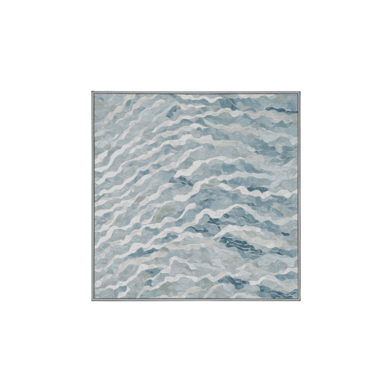 Machine Washable Gray Area Rug