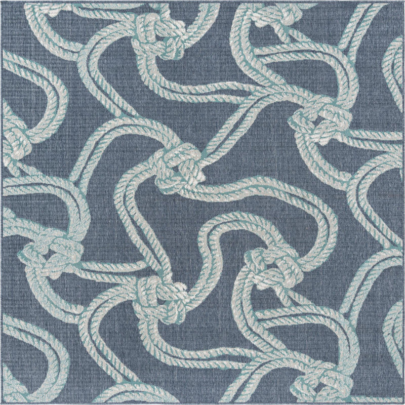 Bertram Indoor / Outdoor Rug, Square 7'10"