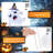 48" H LED Lighted Stacked Ghosts Inflatable