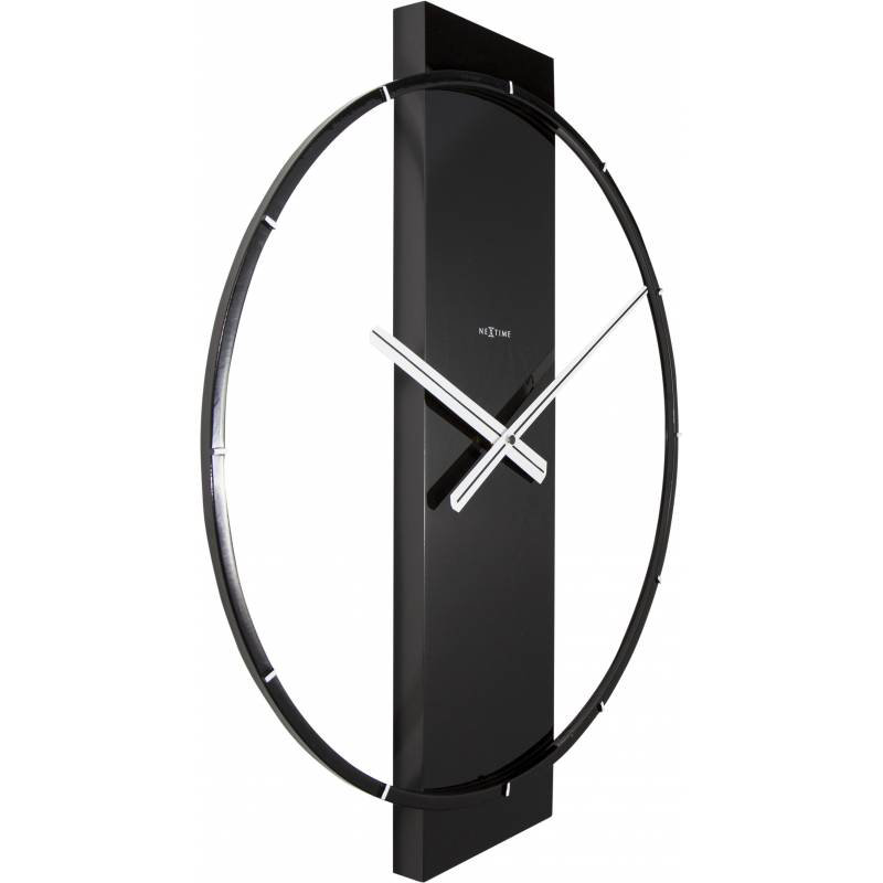 Jacobi Solid Wood Wall Clock, Black