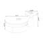 Ensemble de tables basses rondes White Stone +