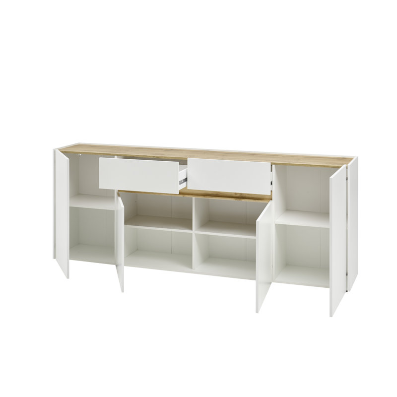 Keziah 223cm Sideboard, White