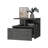 Smokey Oak 2-Tier Shelf Floating Nightstand-776982883