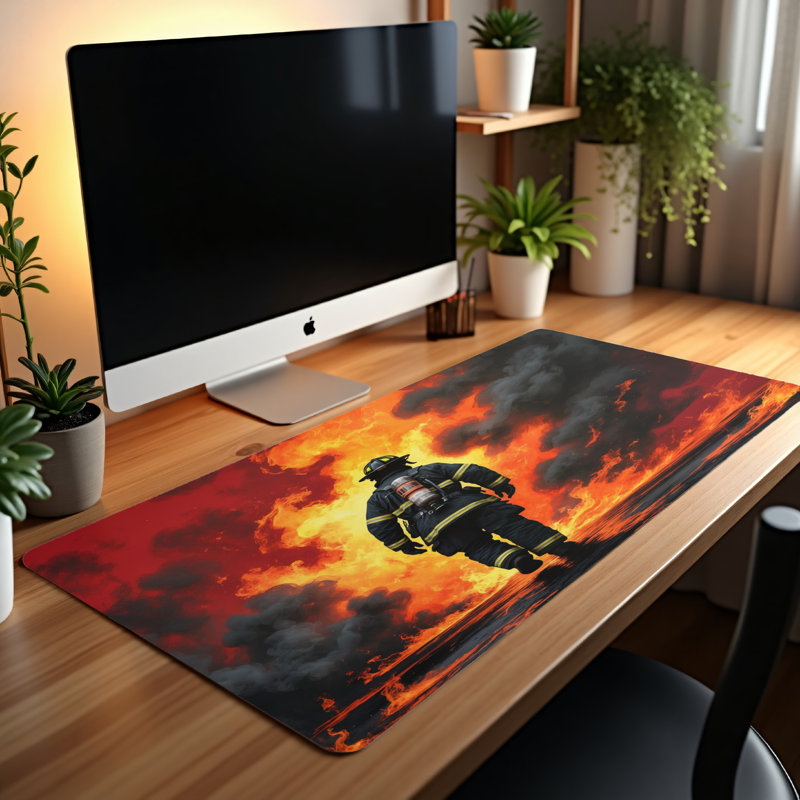 Polyester Desk Pad, 14.4x12.1