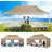 118" W x 118" D Pop Up Canopy Tent with 6 Sidewalls - Adjustable Height, Waterproof & UV-Resistant, Includes Carry Bag, Sandbags, Stakes, and Ropes for Parties & Commercial Use"-114121388
