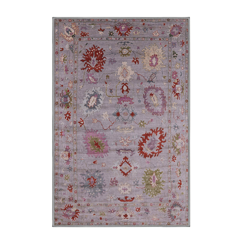 Oriental Indoor Rug, Rectangle 7' x 9'