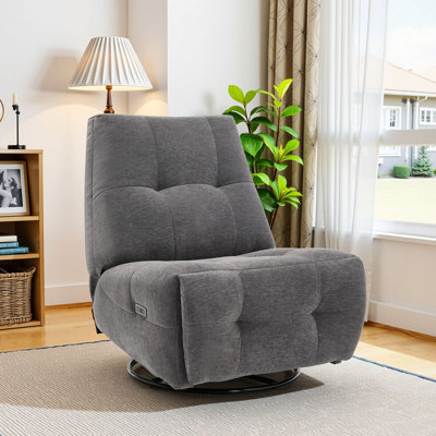 32.3" W Swivel Glider Recliner