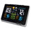 5.48 in. Solar Powered Wireless Outdoor Clock Weather Station