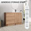 Ensemble de meuble-lavabo simple 48 po avec plateau en résine Bellmead-1110874676